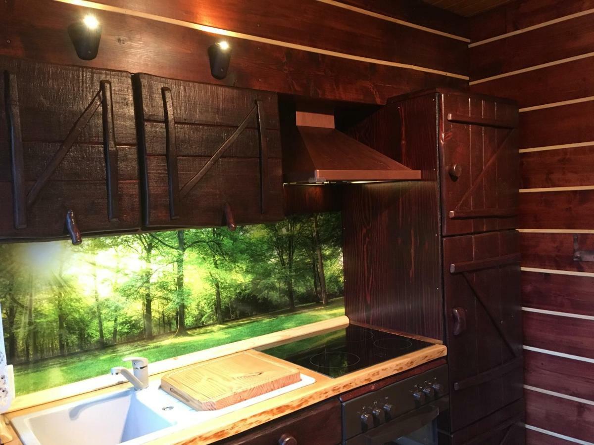 נוירופין Holzhaus Trollbluemchen Am Wald Und See מראה חיצוני תמונה